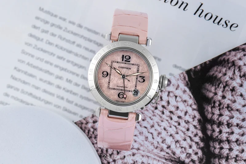 Cartier Pasha steel automatic women's watch W3107099 [2505368]