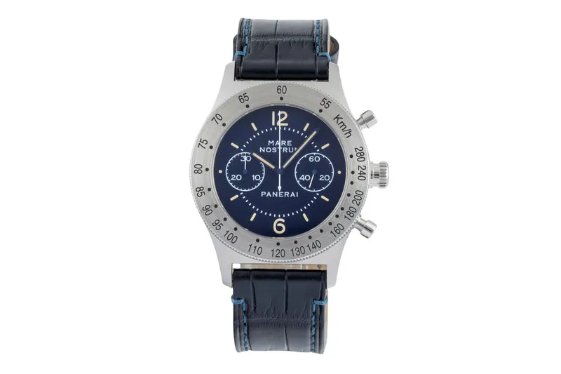 Panerai Mare Nostrum chronograph steel manual winding men's watch PAM00716 [2505940]