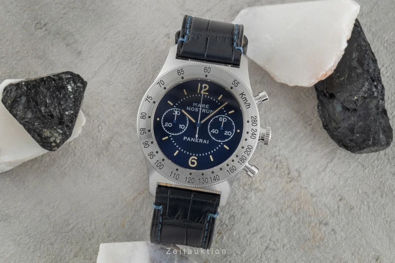 Panerai Mare Nostrum chronograph steel manual winding men's watch PAM00716 [2505940]