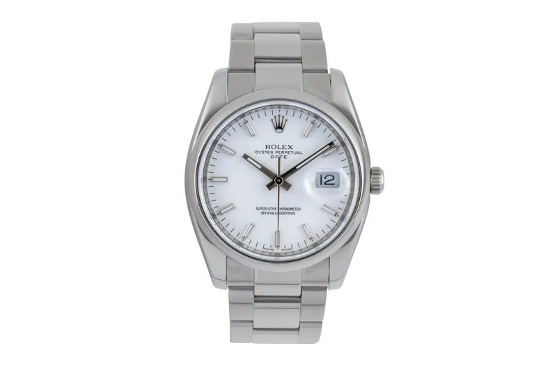 Rolex Date steel automatic men's watch 115200 [2504831]