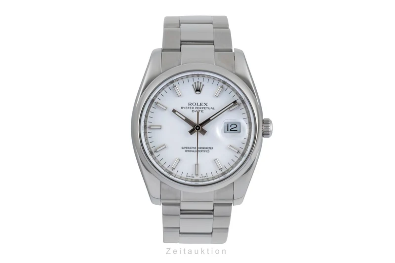 Rolex Date steel automatic men's watch 115200 [2504831]