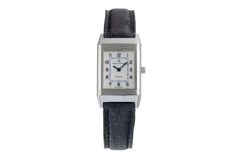 Jaeger LeCoultre Reverso steel quartz women's watch Q2618420 , 260.840.082B [2505713]