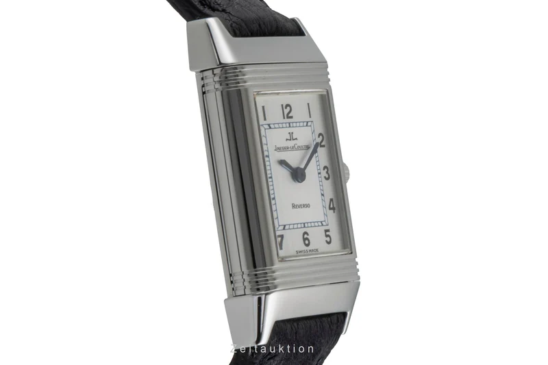 Jaeger LeCoultre Reverso steel quartz women's watch Q2618420 , 260.840.082B [2505713]