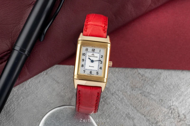 Jaeger LeCoultre Reverso 18 ct gold quartz women's watch 260.1.08 Q2611120 [2505242]