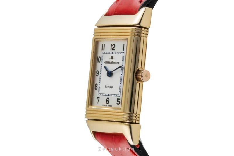 Jaeger LeCoultre Reverso 18 ct gold quartz women's watch 260.1.08 Q2611120 [2505242]
