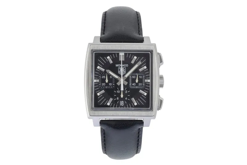 Tag Heuer Monaco chronograph steel automatic men's watch CW2111-0 [2505838]