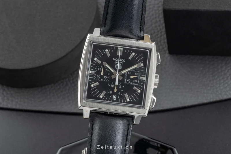 Tag Heuer Monaco chronograph steel automatic men's watch CW2111-0 [2505838]