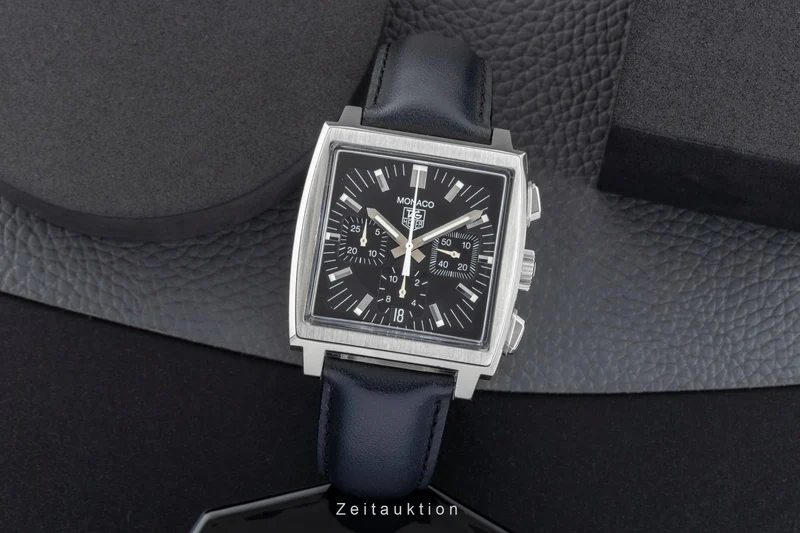 Tag Heuer Monaco chronograph steel automatic men's watch CW2111-0 [2505838]
