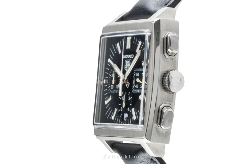 Tag Heuer Monaco chronograph steel automatic men's watch CW2111-0 [2505838]