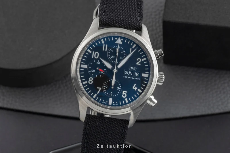 IWC Fliegerchronograph chronograph steel automatic men's watch IW371701 [2505485]
