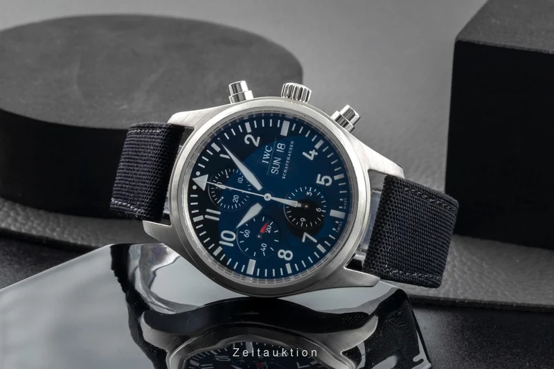 IWC Fliegerchronograph chronograph steel automatic men's watch IW371701 [2505485]