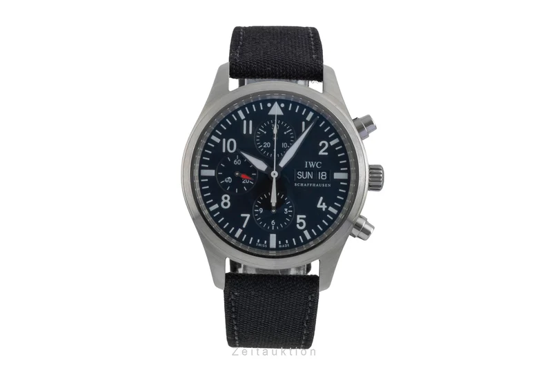 IWC Fliegerchronograph chronograph steel automatic men's watch IW371701 [2505485]