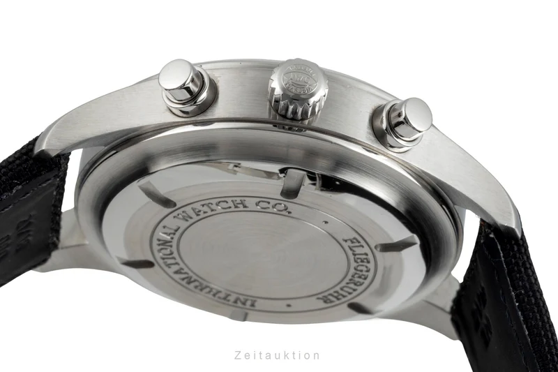 IWC Fliegerchronograph chronograph steel automatic men's watch IW371701 [2505485]