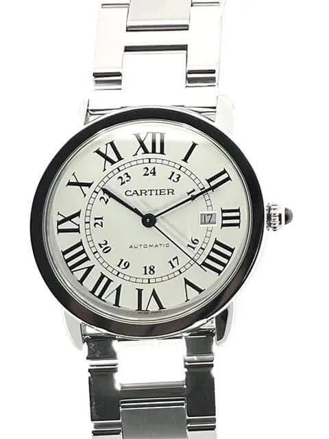 Cartier Ronde Solo de Cartier W6701011 Edelstahlband
