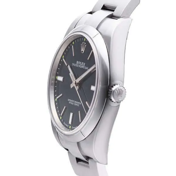 Rolex Oyster Perpetual 39 114300 Blau Okkasion aus 2015