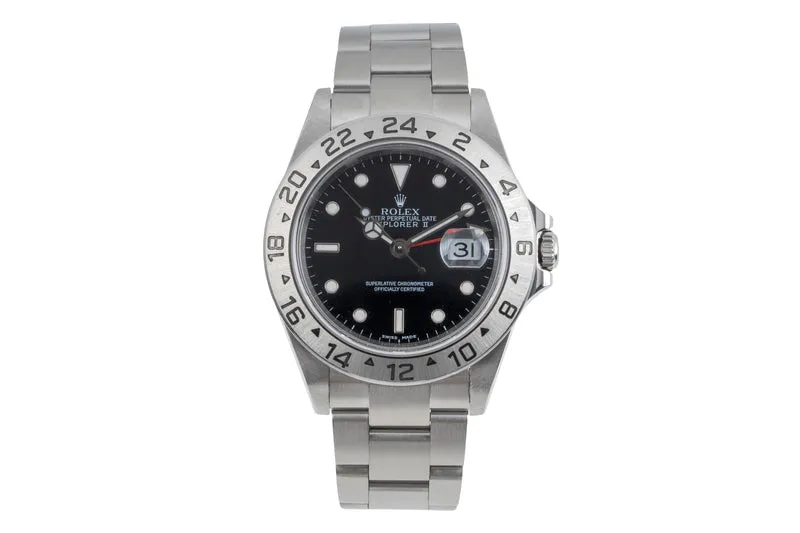 Rolex Explorer II steel automatic men's watch 16570T [2505449]
