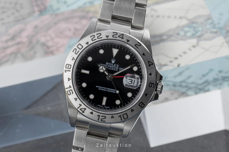 Rolex Explorer II steel automatic men's watch 16570T [2505449]