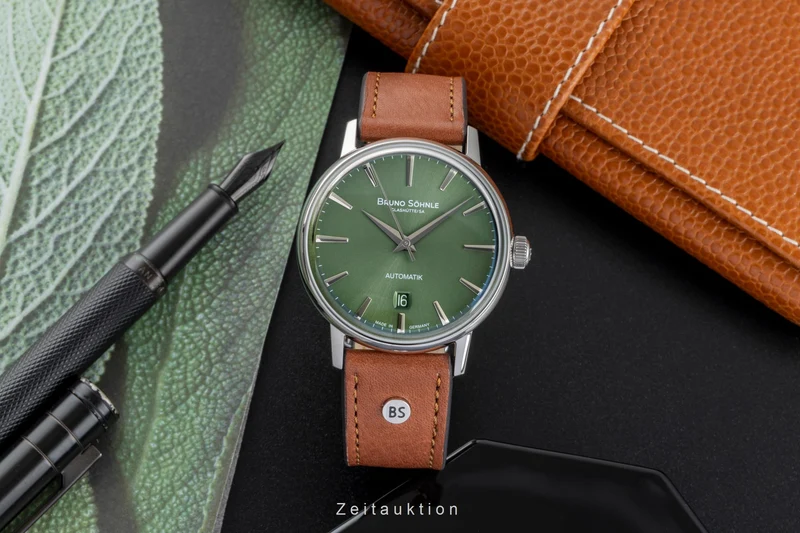 Bruno Söhnle Glashütte steel automatic men's watch 17-12236-411 [2506182]
