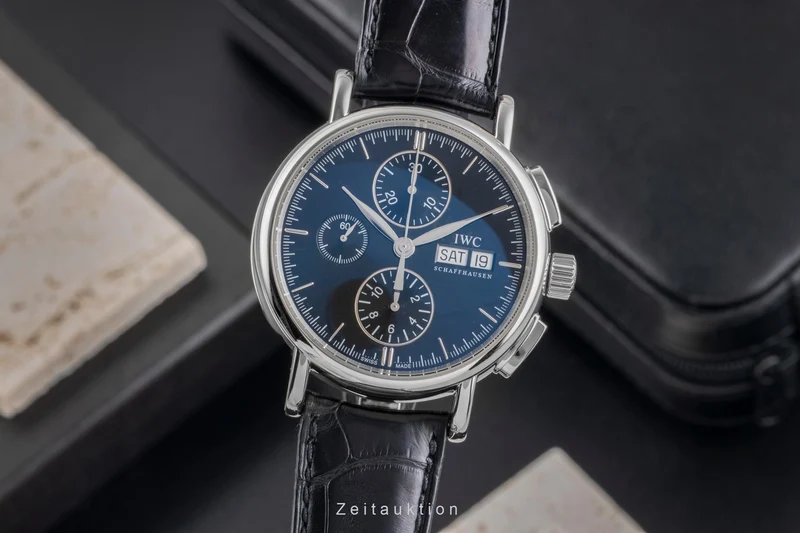 IWC Portofino chronograph steel automatic men's watch IW378303 [2505967]