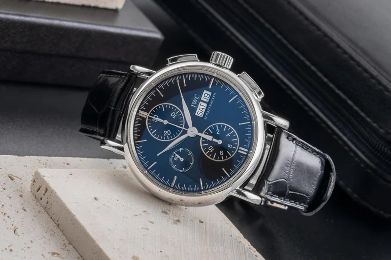 IWC Portofino chronograph steel automatic men's watch IW378303 [2505967]