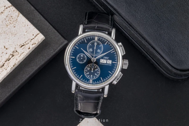 IWC Portofino chronograph steel automatic men's watch IW378303 [2505967]