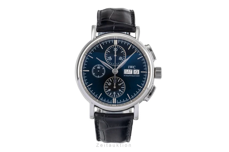 IWC Portofino chronograph steel automatic men's watch IW378303 [2505967]