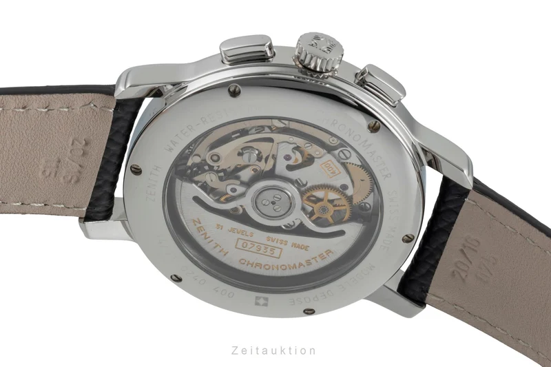 Zenith El Primero chronograph steel automatic men's watch 14/01.0240.400 [2505799]