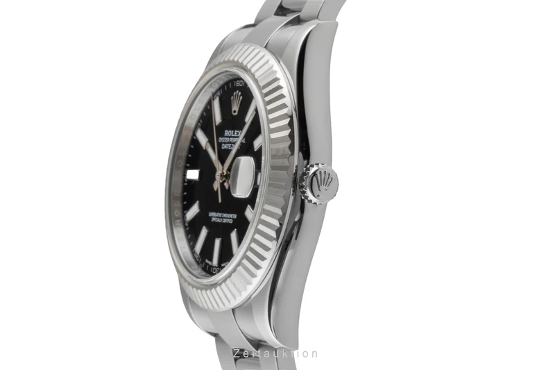 Rolex Datejust steel / white gold automatic men's watch 116334 [2505959]
