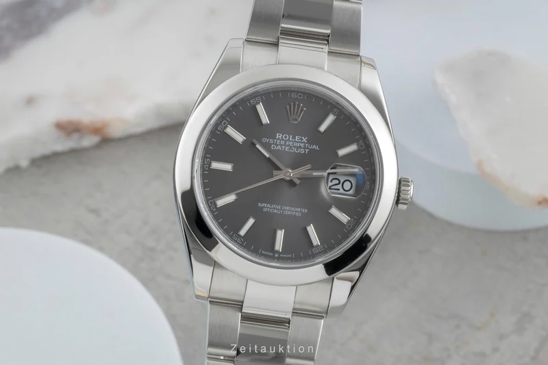Rolex Datejust steel automatic men's watch 126300 [2505752]