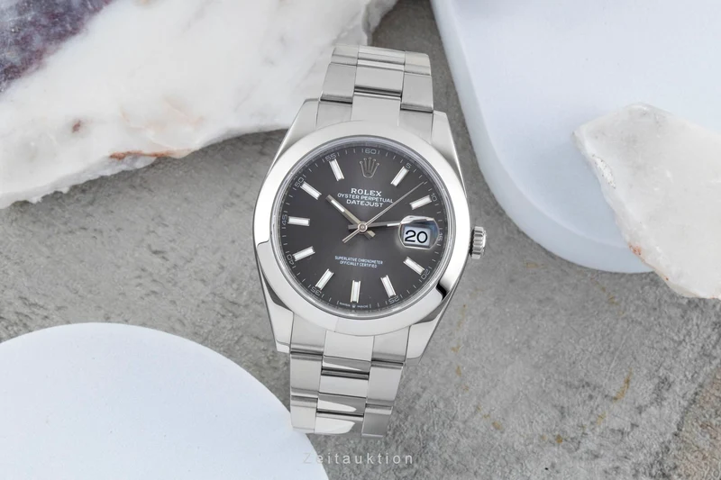 Rolex Datejust steel automatic men's watch 126300 [2505752]