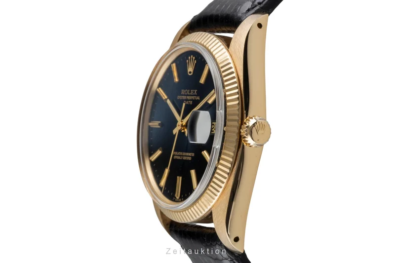 Rolex Date 18 ct gold automatic men's watch 1503 Vintage [2504096]