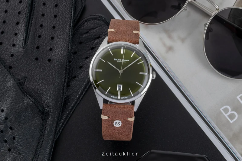 Bruno Söhnle Glashütte Merano steel quartz men's watch 17-13232-441 [2505932]