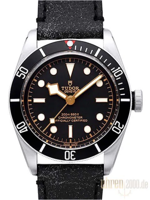 Tudor Heritage Black Bay 79230N-0001 Lederband