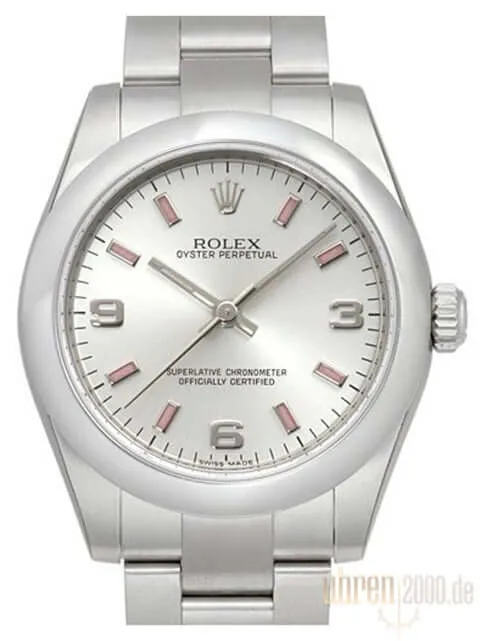 Rolex Oyster Perpetual 31 Ref. 177200 Silber