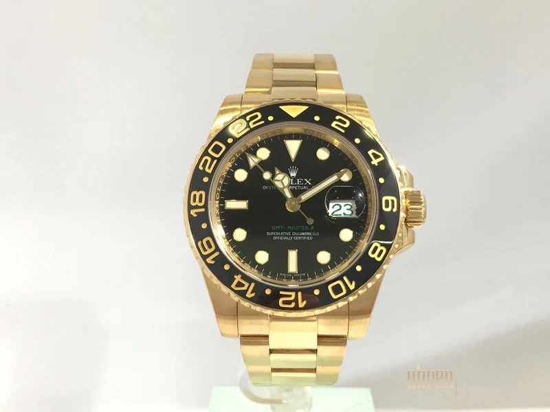 Rolex GMT-Master II Gelbgold 116718LN aus 2010