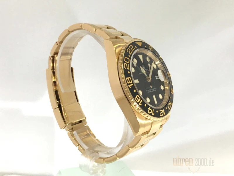 Rolex GMT-Master II Gelbgold 116718LN aus 2010