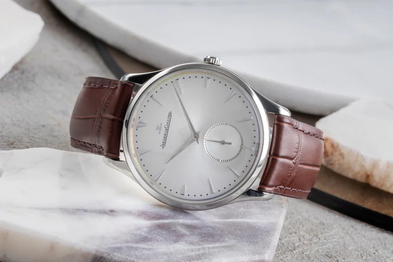 Jaeger LeCoultre Master Ultra Thin steel automatic men's watch Q1358420 , 174.8.90.S LP: 10300EUR [2505895]