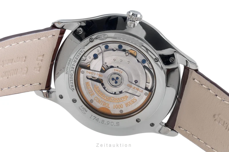 Jaeger LeCoultre Master Ultra Thin steel automatic men's watch Q1358420 , 174.8.90.S LP: 10300EUR [2505895]