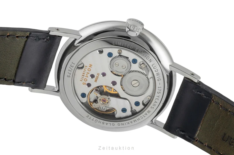 Nomos Ludwig steel manual winding men's watch 205 Limited [2506080]