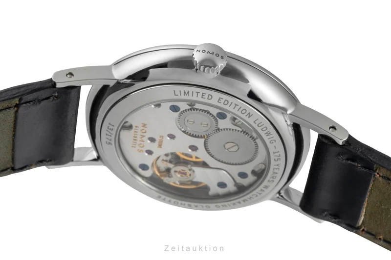 Nomos Ludwig steel manual winding men's watch 205 Limited [2506080]