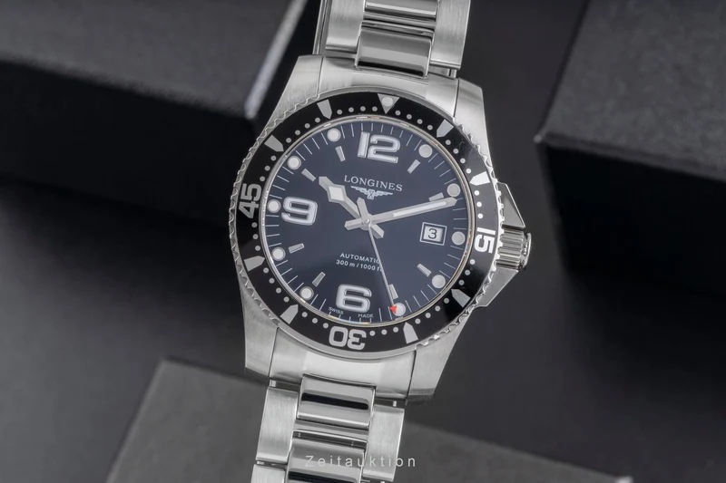 Longines Hydro Conquest steel automatic men's watch L3.642.4 [2505695]