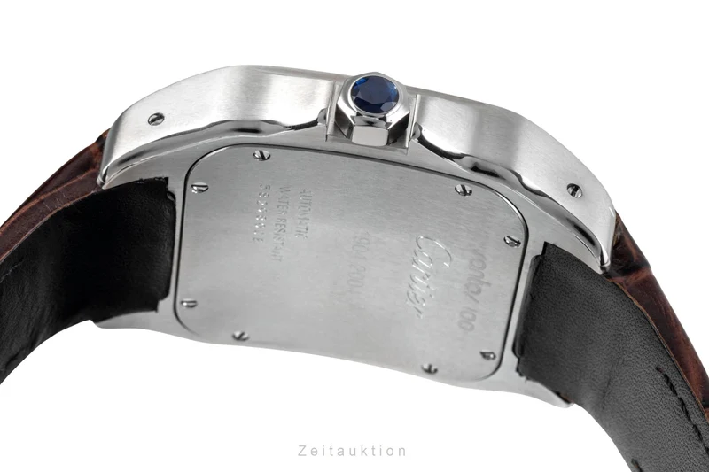 Cartier Santos 100 steel / gold automatic men's watch W20077X7 [2505262]
