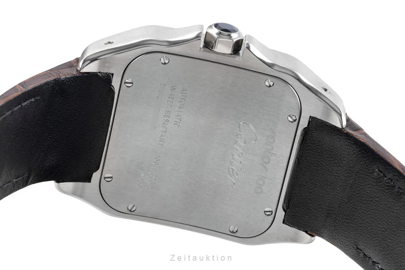 Cartier Santos 100 steel / gold automatic men's watch W20077X7 [2505262]