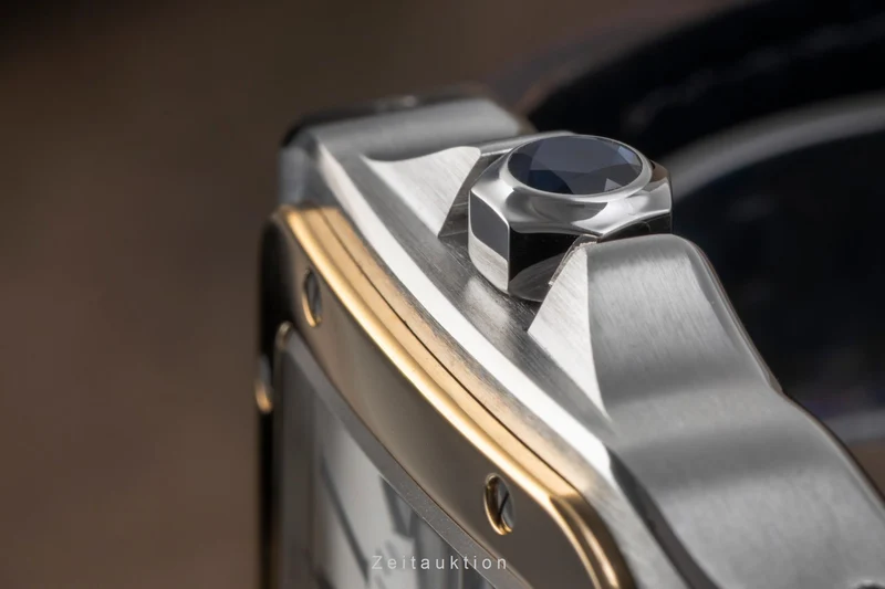 Cartier Santos 100 steel / gold automatic men's watch W20077X7 [2505262]