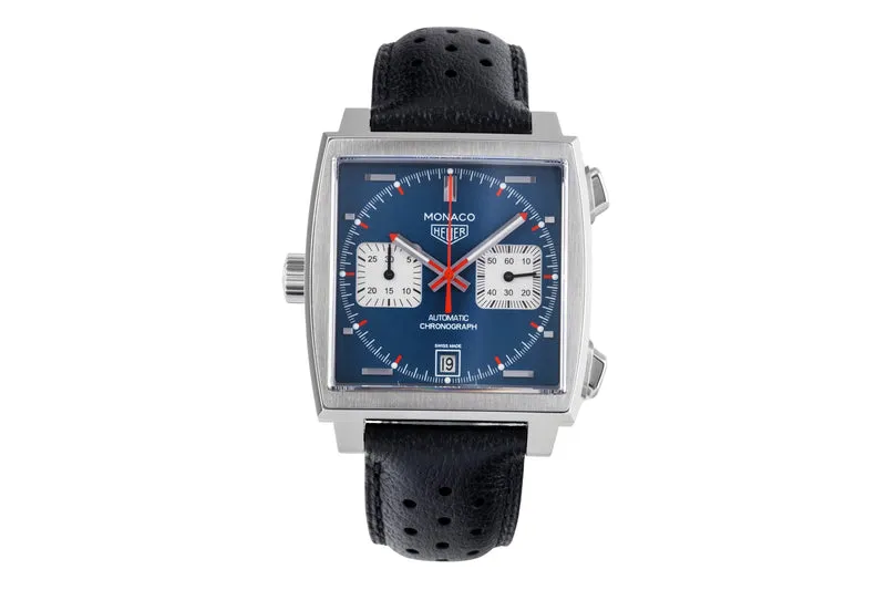 Tag Heuer Monaco chronograph steel automatic men's watch CAW2111.FC6356 [2505859]
