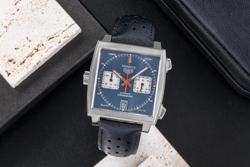 Tag Heuer Monaco chronograph steel automatic men's watch CAW2111.FC6356 [2505859]