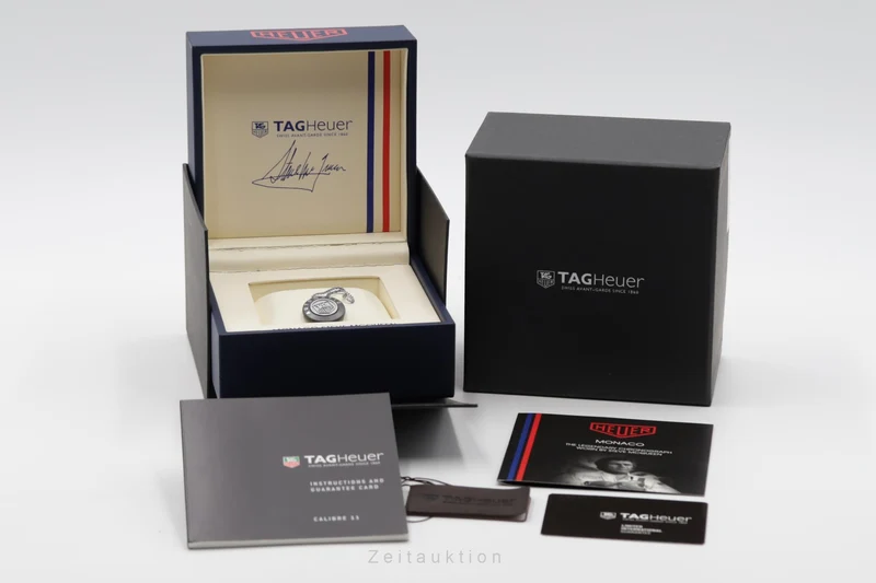 Tag Heuer Monaco chronograph steel automatic men's watch CAW2111.FC6356 [2505859]