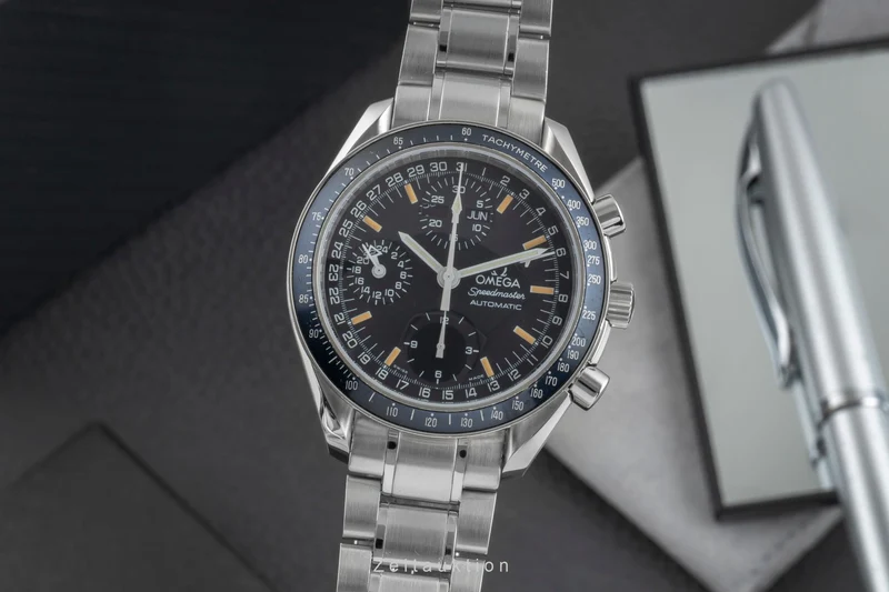 Omega Speedmaster Date chronograph steel automatic men's watch 3520.50.00 [2505567]