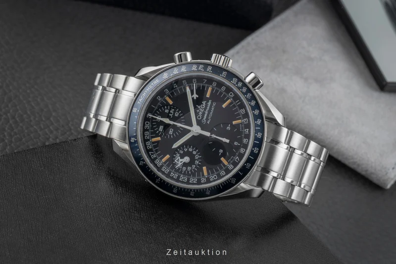 Omega Speedmaster Date chronograph steel automatic men's watch 3520.50.00 [2505567]