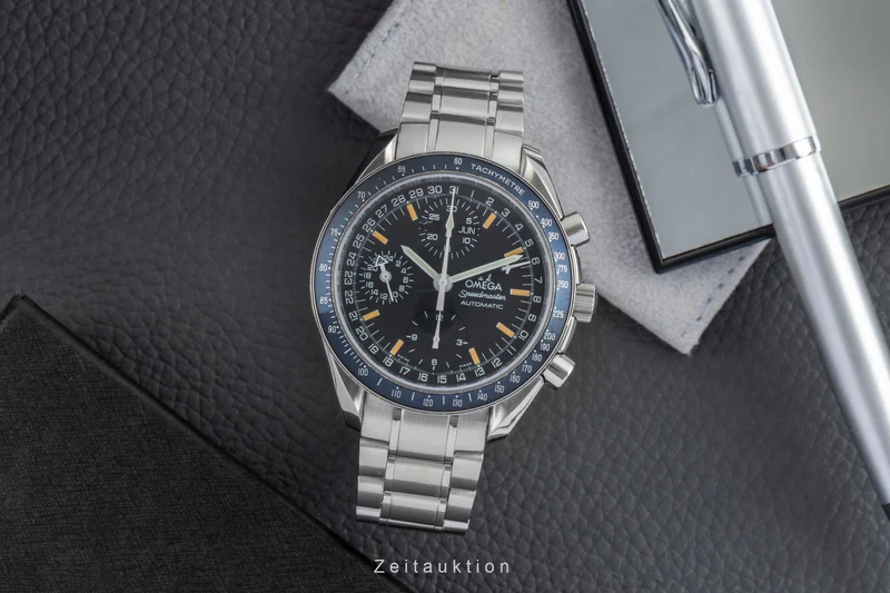 Omega Speedmaster Date chronograph steel automatic men's watch 3520.50.00 [2505567]